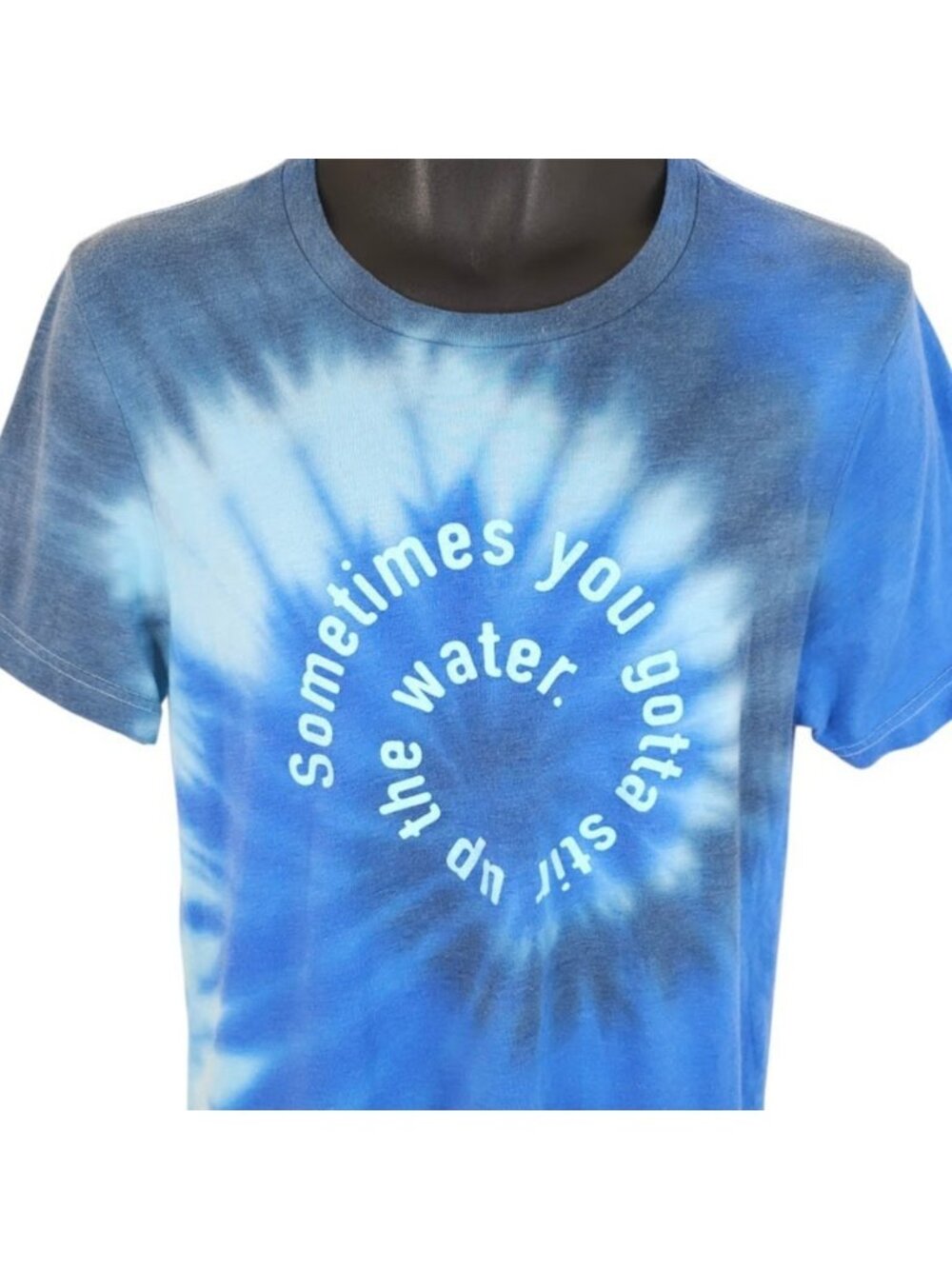 The Chosen T Shirt Mens Size Medium Blue Christian TV Show Stir Up The Water